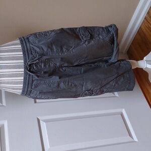 UnionBay Matilda Gray Skimmer Shorts Size XL